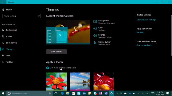 Windows 10 Tip: Personalize your PC with new themes in the Windows Store